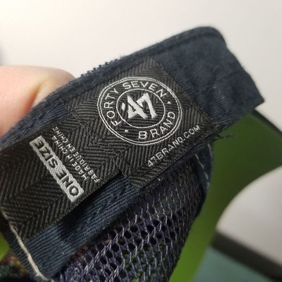 Seahawks mesh trucker football NFL 47 brand hat - Picture 6 of 8